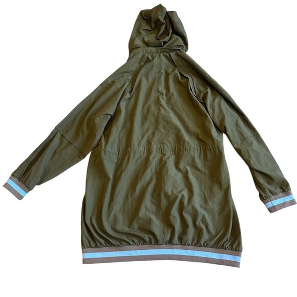 Free People Windswept Windbreaker Lightweight Jacket Long Length Size Small - Picture 8 of 14